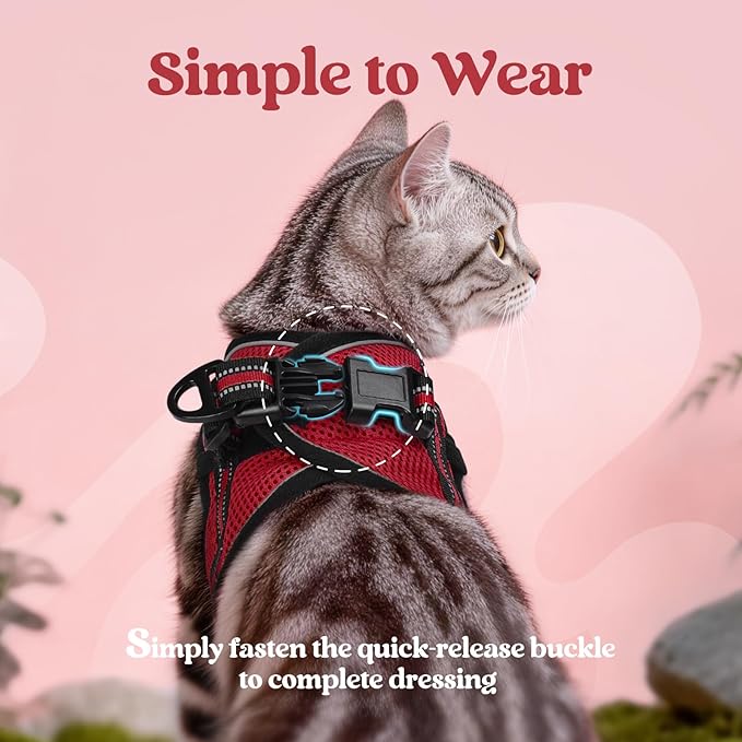 rabbitgoo Cat Harness and Leash Set - Image 4