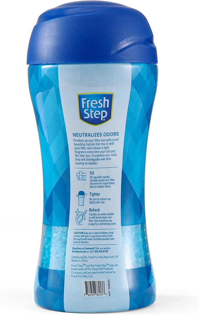 Fresh Step Cat Litter Crystals Deodorizer Non Toxic Odor Neutralizing Crystals - Image 8