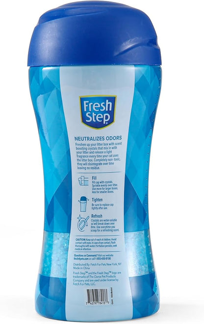 Fresh Step Cat Litter Crystals Deodorizer Non Toxic Odor Neutralizing Crystals - Image 8