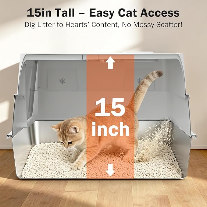Stainless Steel Litter Box - Image 5