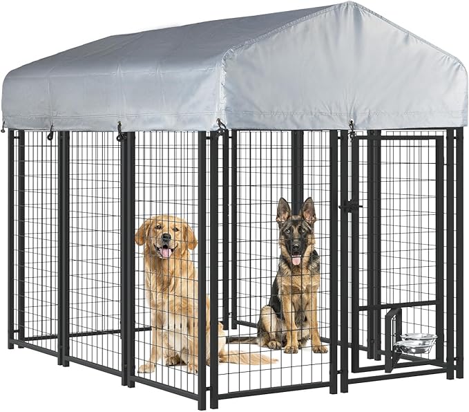 LEMBERI 6x4x4 Outside Dog Kennel by LEMBERIHOME