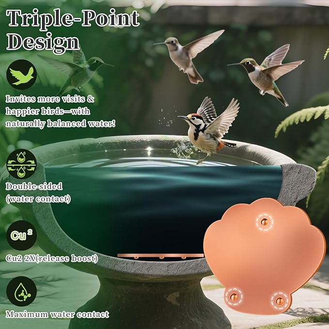 Bird Bath Copper Disk - Image 4