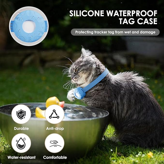 GPS Tracker for Cat, Cat Tracker Including Cats Collars, No Monthly Fee GPS - Image 6