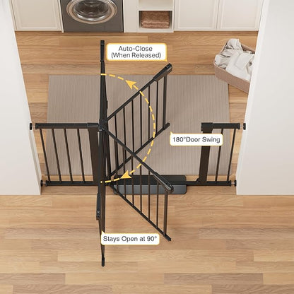 Cumbor 36" Extra Tall Baby Gate - Image 5