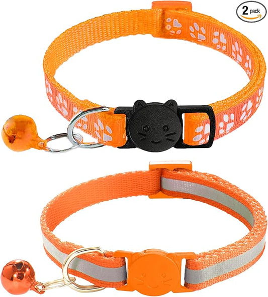 2 Pack Breakaway Cat Collars by Unknown