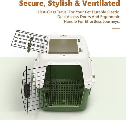 Athena Collection 22" Hard-Sided Travel Pet Carrier - Image 5