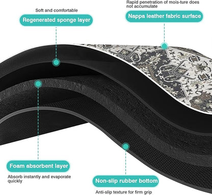 Pet Feeding Mat for Floors Waterproof Dog Mat for Food and Water Absorbent - Image 8