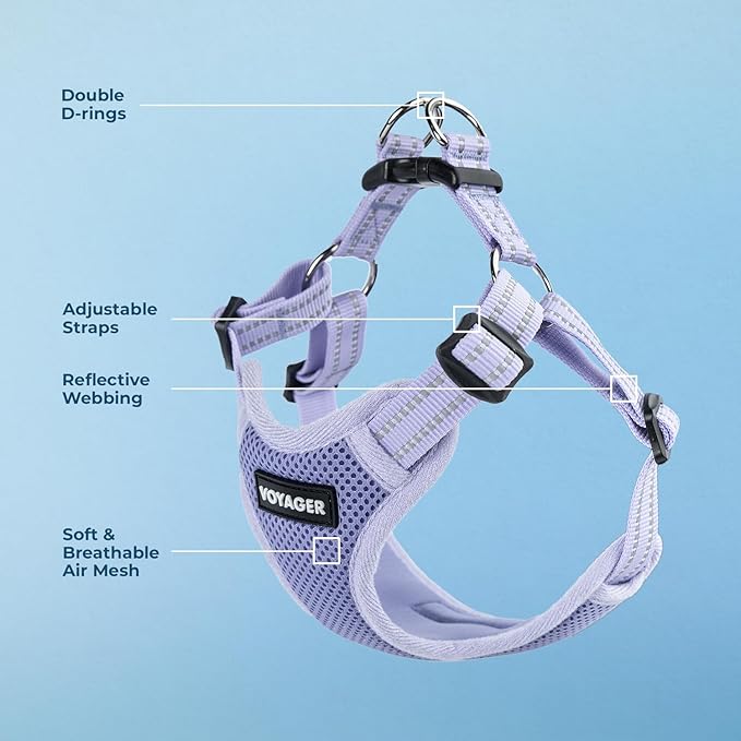 Best Pet Supplies Voyager Adjustable Step-in Flex Breathable Mesh Dog Harness - Image 3