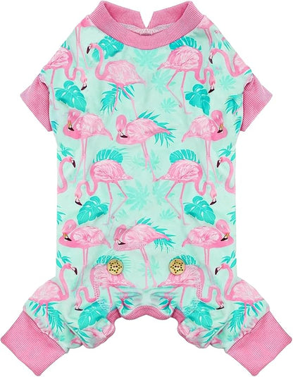 KYEESE Dog Pajamas Stretchy Pet Jammies Coat Comfy Pet Onesie Costume Velvet by KYEESE
