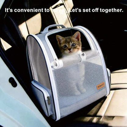 Cat Carrier Backpack, Dog Backpack, Ventilate Pet Cats Puppy Dogs Birds Bunny - Image 6