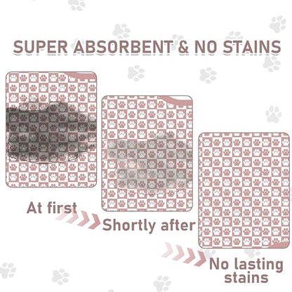 Pet Mats for Food and Water, Non Slip Indoor Quick Dry Cat Bowl Feeding Mats - Image 2