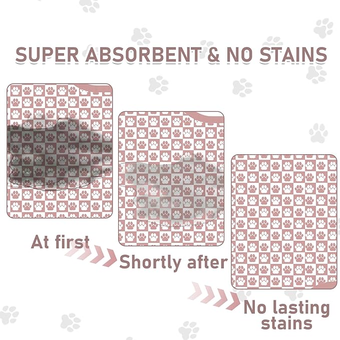 Pet Mats for Food and Water, Non Slip Indoor Quick Dry Cat Bowl Feeding Mats - Image 2
