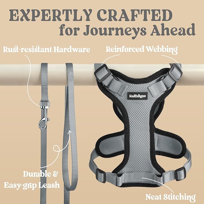 rabbitgoo Cat Harness and Leash Set, Escape Proof Vest Harness - Image 7