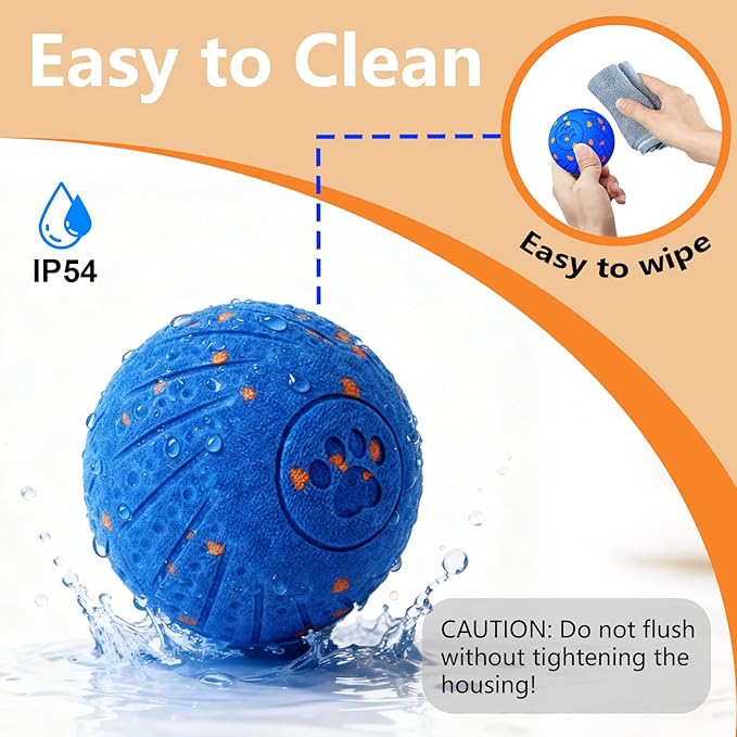 Interactive Dog Toys: Smart Dog Ball – Auto-Bounce, Vibrating & Jumping Action! - Image 5