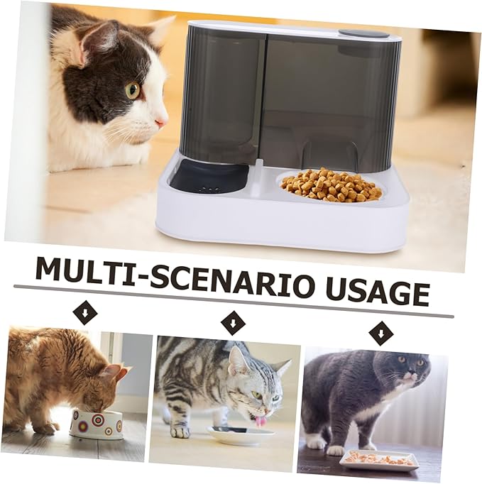 HANABASS Multi-pet Friendly Automatic Feeder Cat Dog Food Feeding Station - Image 3