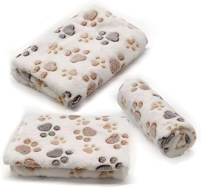 SORKUT 1 Pack 3 Puppy Dog Blankets Super Soft Warm Sleep Mat Fluffy Premium - Image 6
