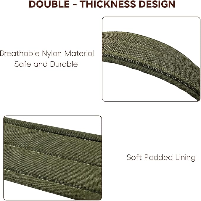 Heavy Duty Dog Collar for Large Dogs, Tactical Dog Collars - Image 5