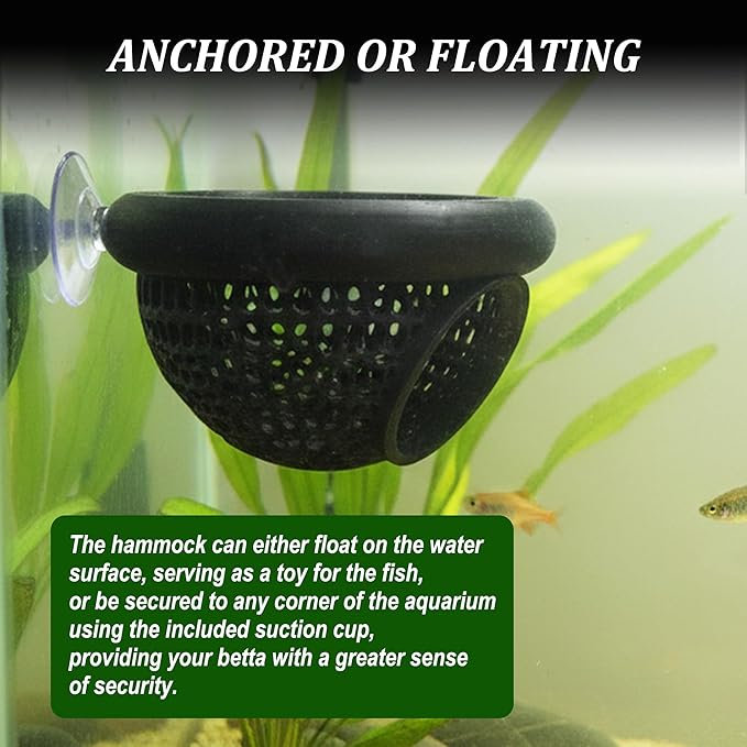 Floating Betta Hammock, Betta Hideout - Image 4