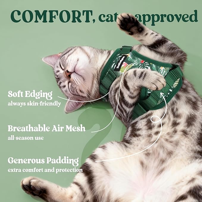 rabbitgoo Cat Harness and Leash Set, Escape Proof Vest Harness - Image 4