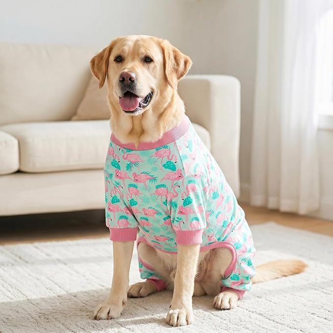 KYEESE Dog Pajamas Velvet Dog Pajamas Medium Sized Dogs Soft Dogs Clothes Pjs - Image 2