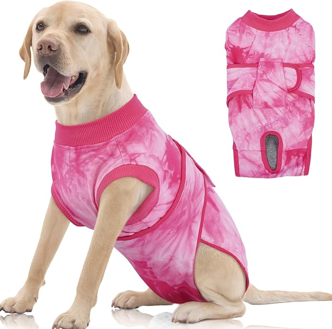 FUAMEY Surgery Recovery Suit for Large Dogs, Dog Surgery Suit Female Spay Male by FUAMEY