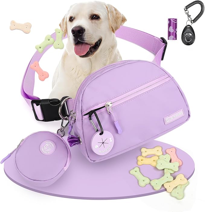 Dog Treat Pouch Pet Training Walking Fanny Pack by Unknown