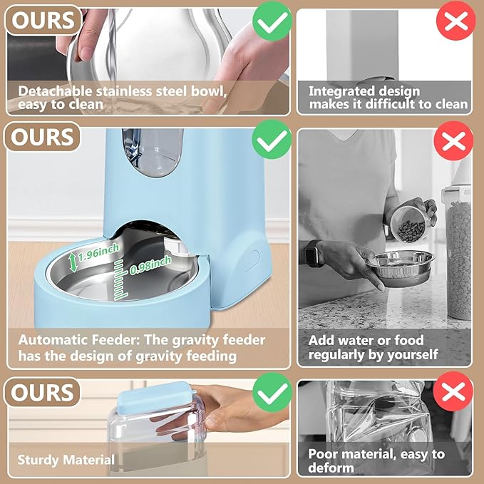 Portable Automatic Cat Feeder and Water Dispenser - Image 4