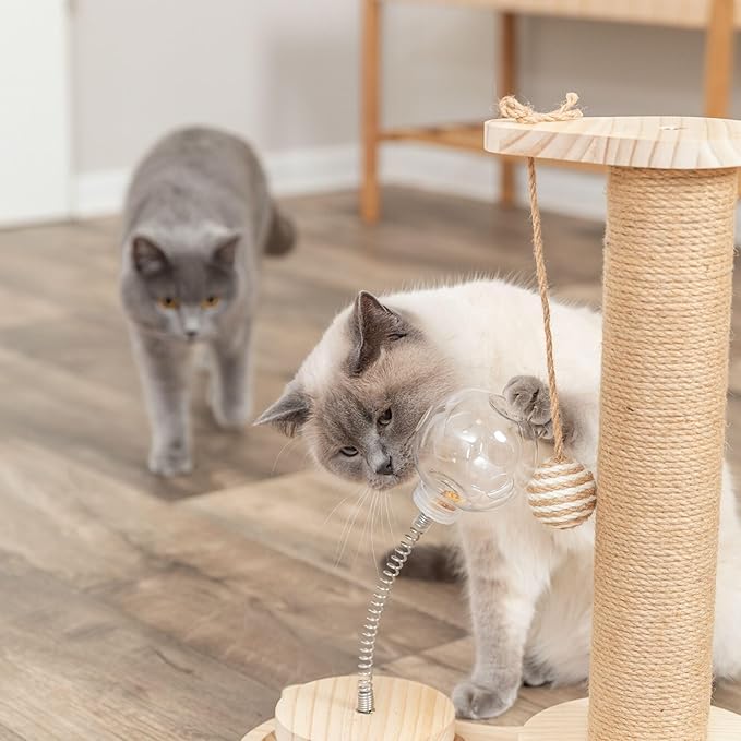 Trixie Oliver 18" Interactive Cat Scratching Post - Image 2
