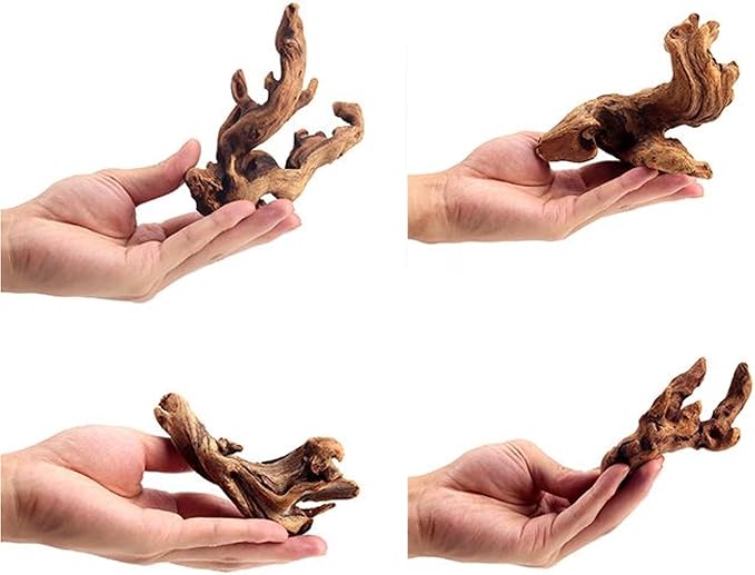 YZHZOM Small Natural Driftwood for Aquarium Styling Carefully Selected Natural by YZHZOM