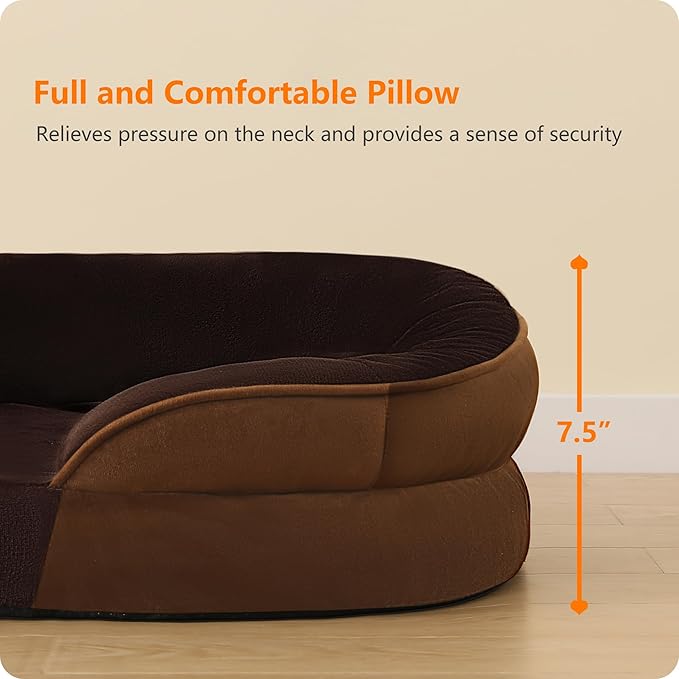 Dwanton Orthopedic Dog Bed for Extra Extra Large Dogs - Image 8