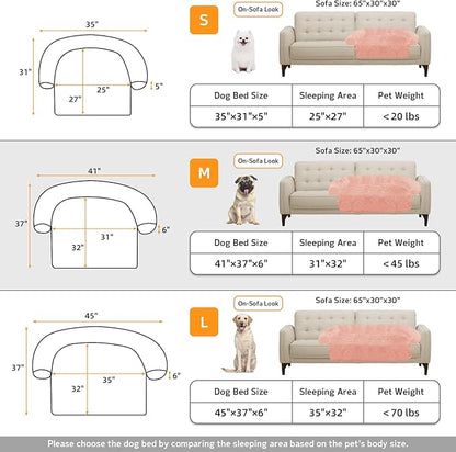 GGIB Calming Dog Bed Fluffy Plush Dog Mat - Image 5