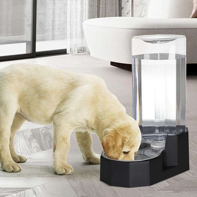 Sfozstra Black 9L Gravity Dog Water Dispenser - Image 7