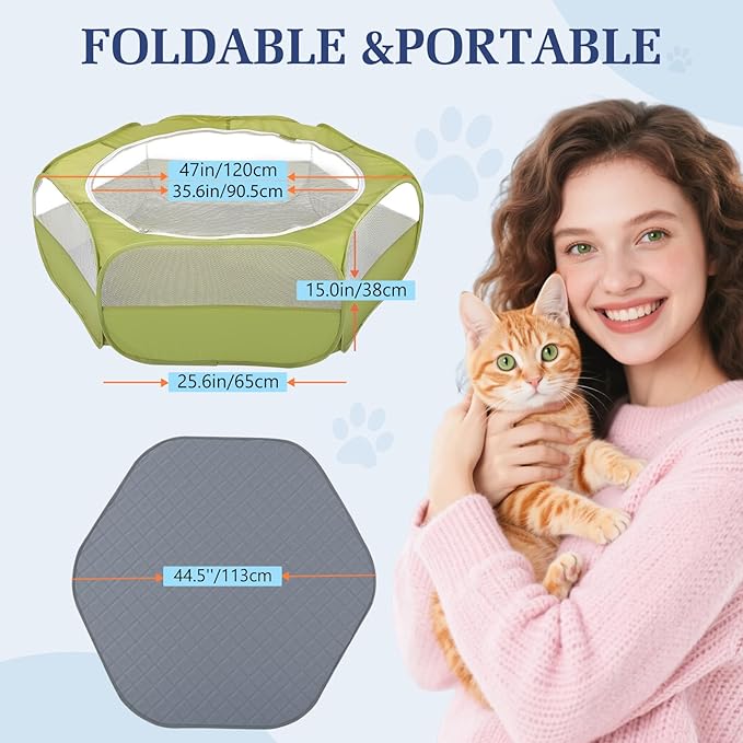 2-in-1 Small Animals Playpen - Image 3