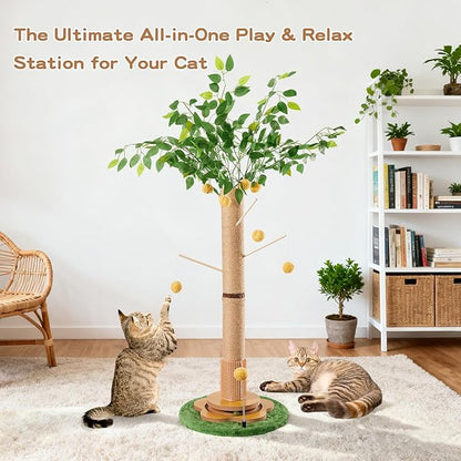 45" Tall Cat Scratching Post - Image 8