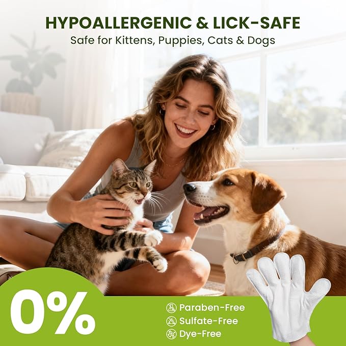 36PCS Hypoallergenic Pet Glove Wipes - Image 6