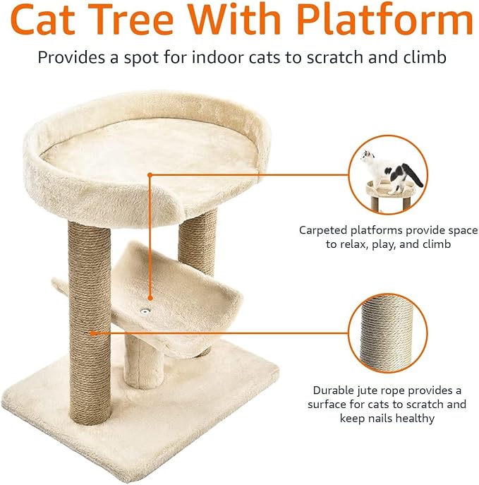 Amazon Basics Multi-Platform Cat Tree - Image 2
