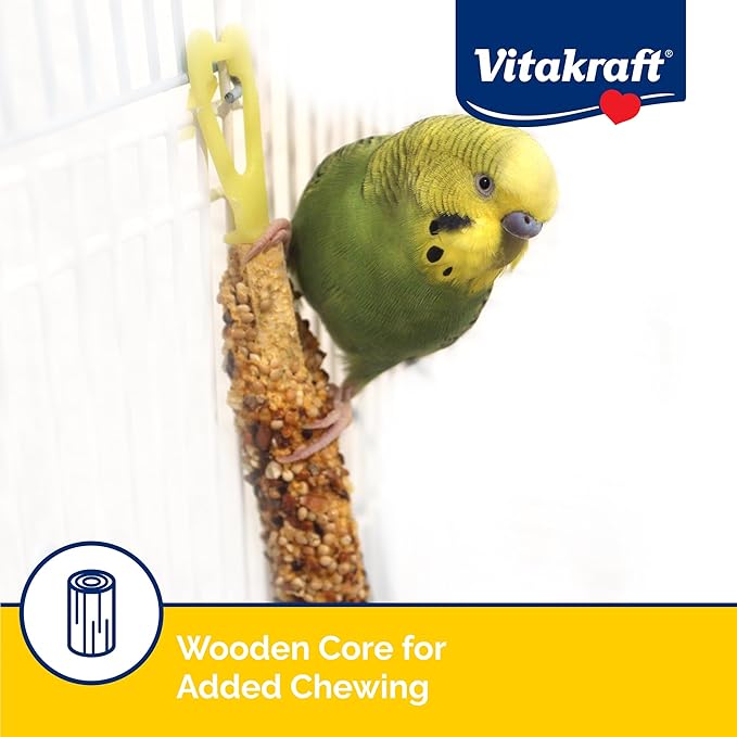 Vitakraft Crunch Sticks Parakeet Treats Golden Honey Flavor – Triple-Baked Snack - Image 5