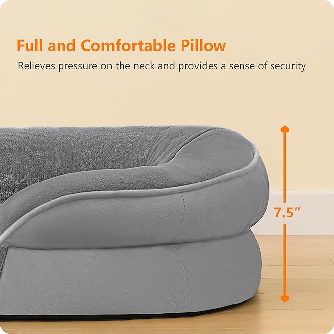 Dwanton Orthopedic Dog Bed for Extra Extra Large Dogs - Image 8
