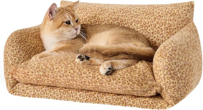 Hollypet Cat Bed Fluffy Plush Multifunctional Double-Layer Machine Washable by Hollypet