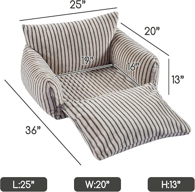 Hollypet Cat Bed Fluffy Plush Multifunctional Double-Layer Machine Washable - Image 3