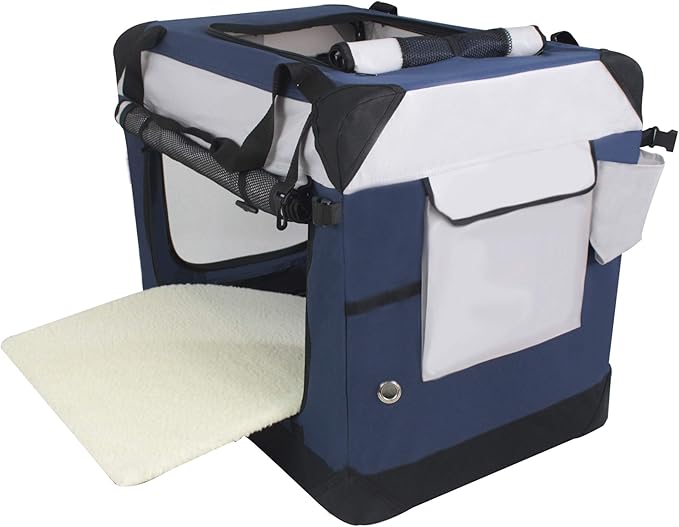 EliteField 4-Door Folding Soft Dog Crate - Image 3