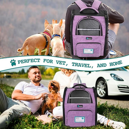 PetAmi Dog Backpack Carrier for Small Medium Dogs Large Cats up to 18 lbs - Image 7