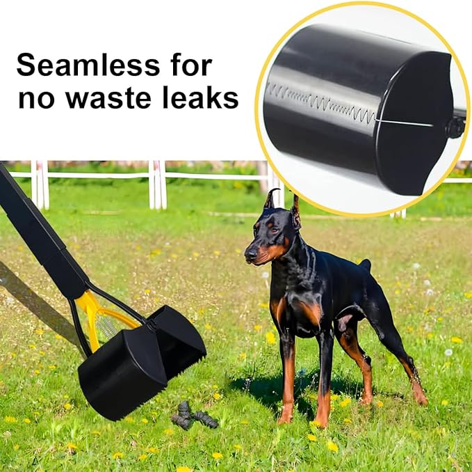 ienjoyed Dog Pooper Scooper for Large Medium & Small Dogs Heavy Duty, Long - Image 4
