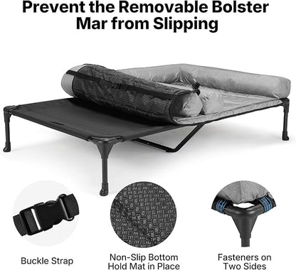 Veehoo Elevated Dog Bed for Two Dogs, Cooling Raised Dog Bed - Image 4