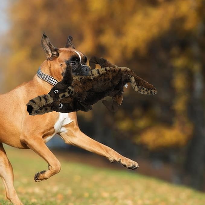 Chew Toys for Dogs, Heavy Duty Cute Plush Dog Toy for Aggressive Chewers - Image 4