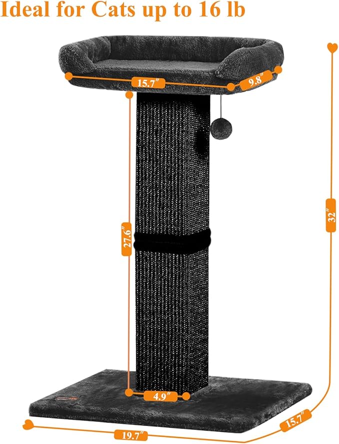 Karolpar 32" Cat Scratching Post - Image 6
