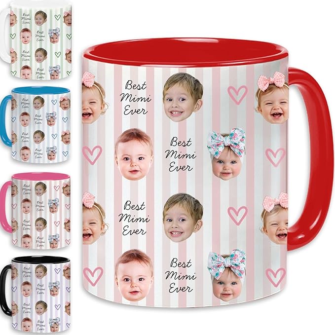 Custom Photo Coffee Mug – Personalized All-Over Print by Hanatoca