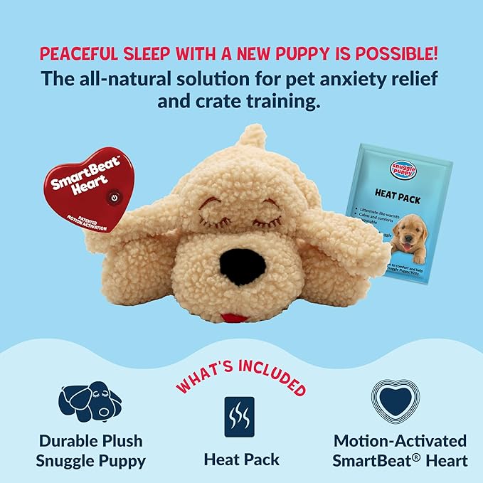 Snuggle Puppy Heartbeat Dog Toy - Image 3