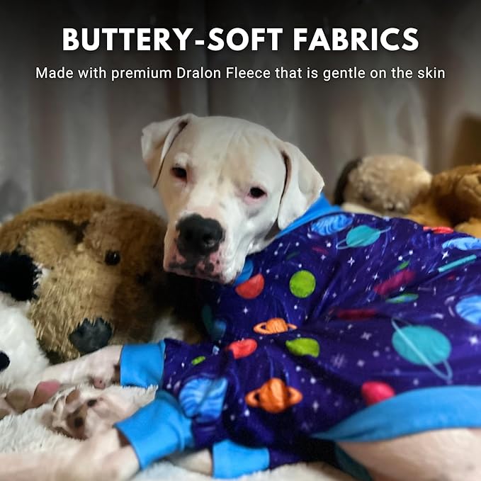 Spark Paws Dog Pajama, Dog Recovery Suit Male, Ultra-Soft and 4-Way Stretch - Image 5