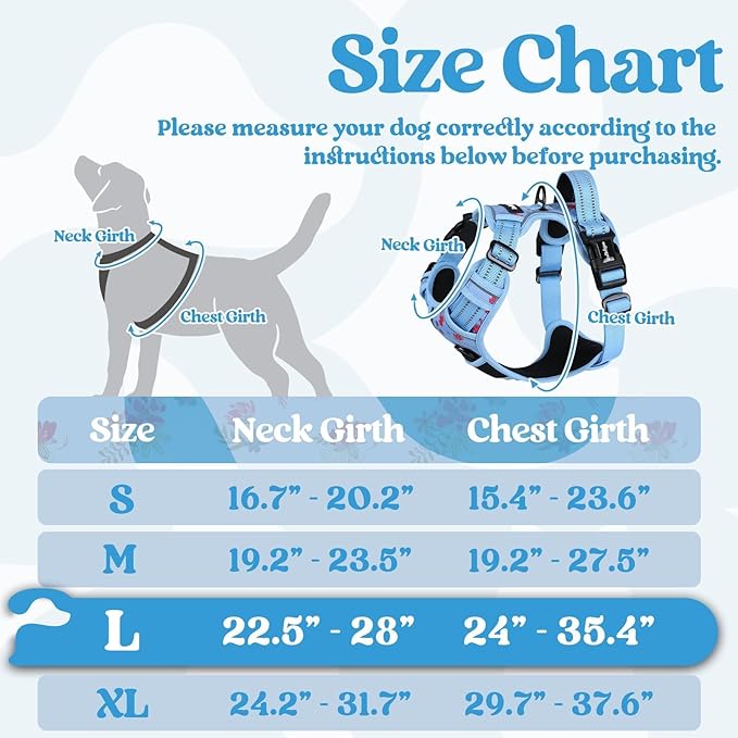 rabbitgoo Dog Harness for Large, No Pull Easy On & Off - Image 2